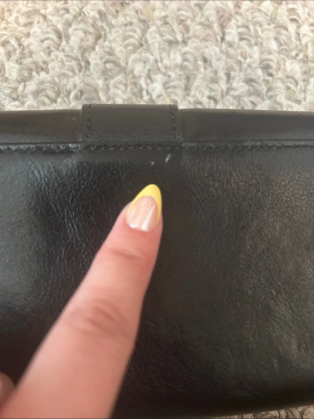 NWOT Karen Millen Leather Wallet